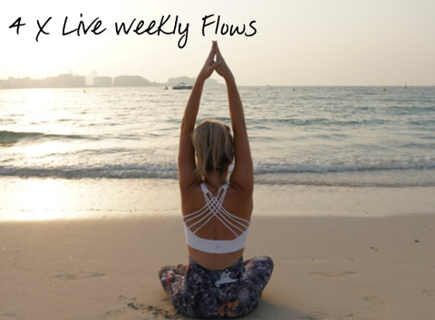 4 x Online Weekly Flow Sessions SALE